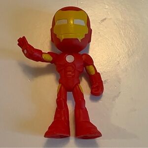 Iron Man Spider-Man Marvel Spidey & His Amazing Friends PVC Figure 2 1/2"